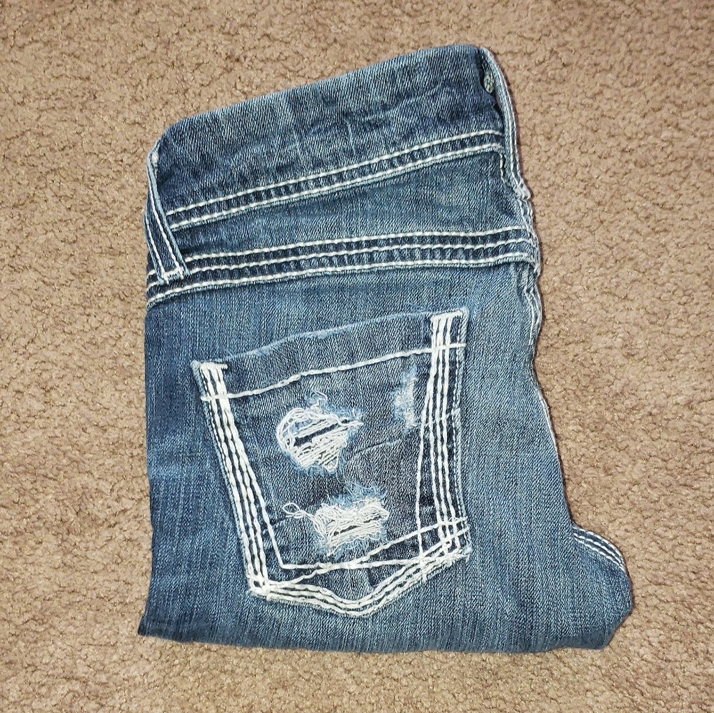 BKE straight leg jeans